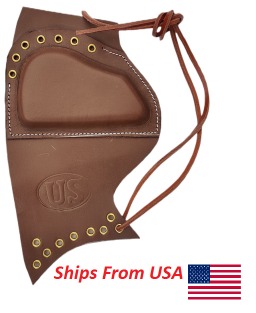 WWII US M1 GARAND SNIPER RIFLE BUTT STOCK CHEEK PAD BROWN