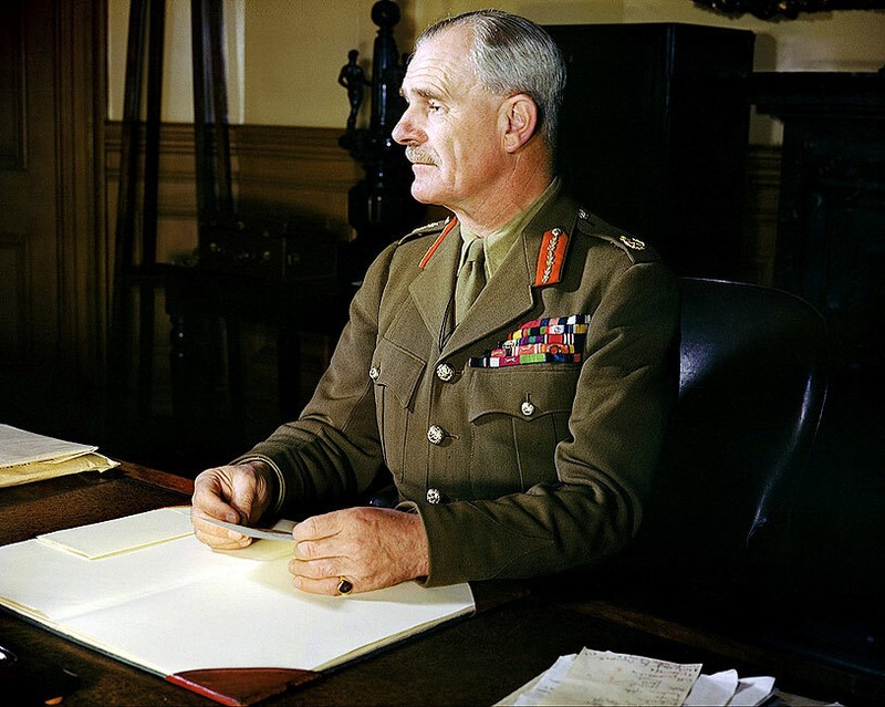 SIR ARCHIBALD WAVELL VICEROY OF INDIA 8×10 GLOSSY PHOTO PRINT