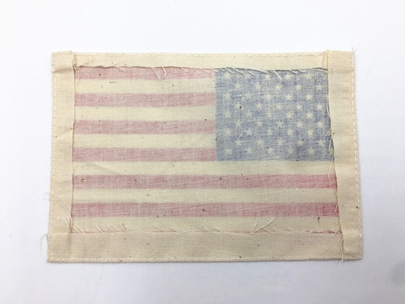 WW2 US ARMY AIRBORNE/PARATROOPER 48 STAR AMERICAN FLAG ARM BAND gallery