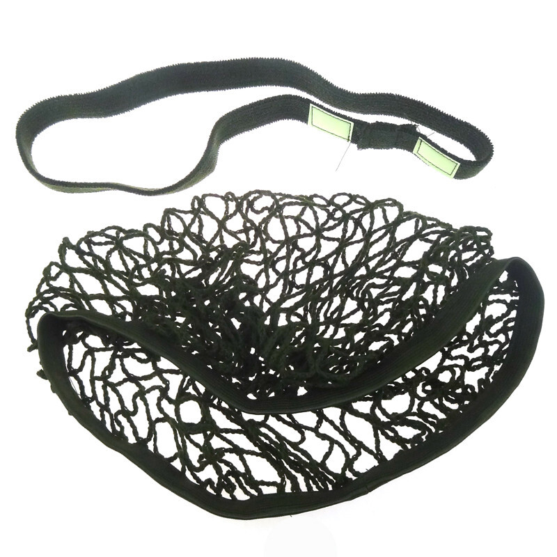 WW2 U.S. Army Military M1 Helmet Cover Net With Helmet Band Elastic Strap gallery
