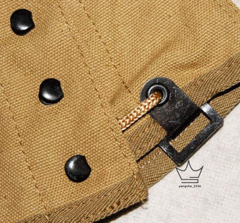 Military WWII US Army Wrappings Leggings or Puttee Soldier Canvas - US048 gallery