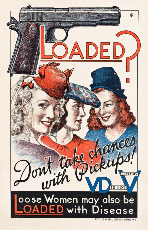 WW2 VD POSTERS - (8) 11x17 POSTERS - BEAUTIFUL REPROS! gallery