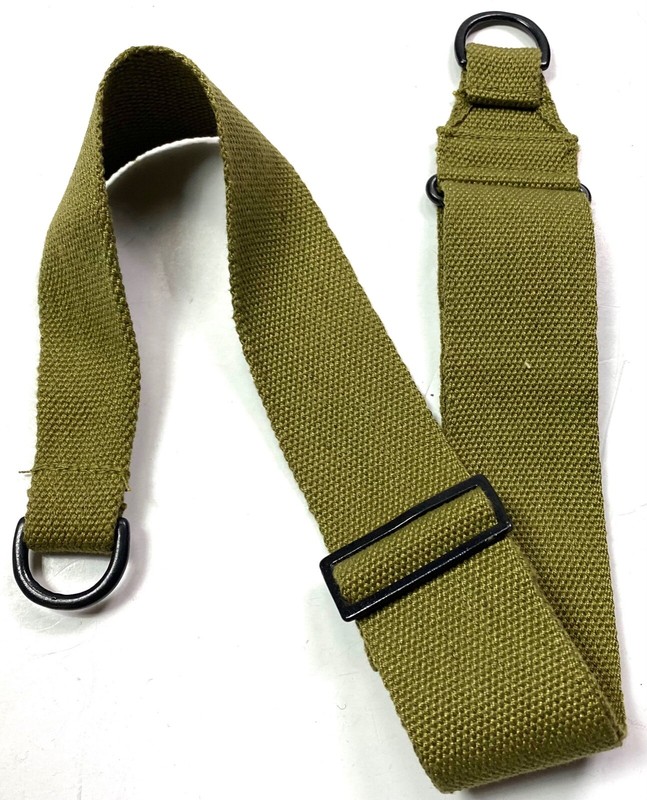 WWII US PARATROOPER M36 M1936 MUSETTE JUMP BAG CARRY STRAP-OD#3