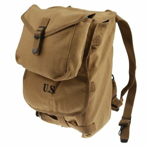 WWII WW2 U.S. ARMY MILITARY M-1928 HAVERSACK KNAPSACK BACKPACK BAG