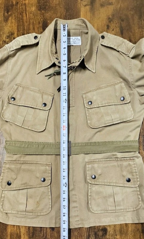 Avirex WWII US AIRBORNE PARATROOPER M1942 M42 80s Replica JUMP JACKET-Large gallery