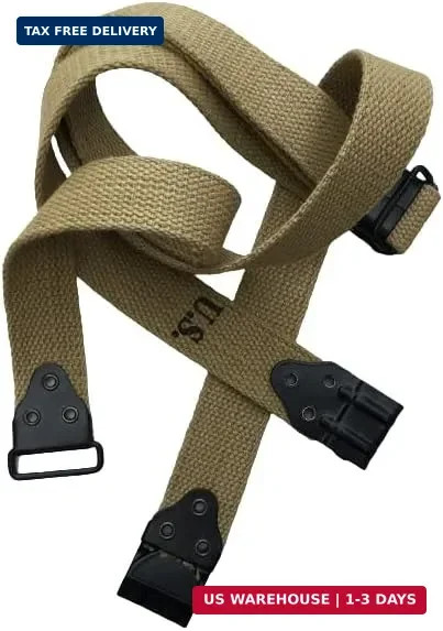 WWI WWII M1903 Thompson Kerr Pattern Sling-Khaki Color gallery