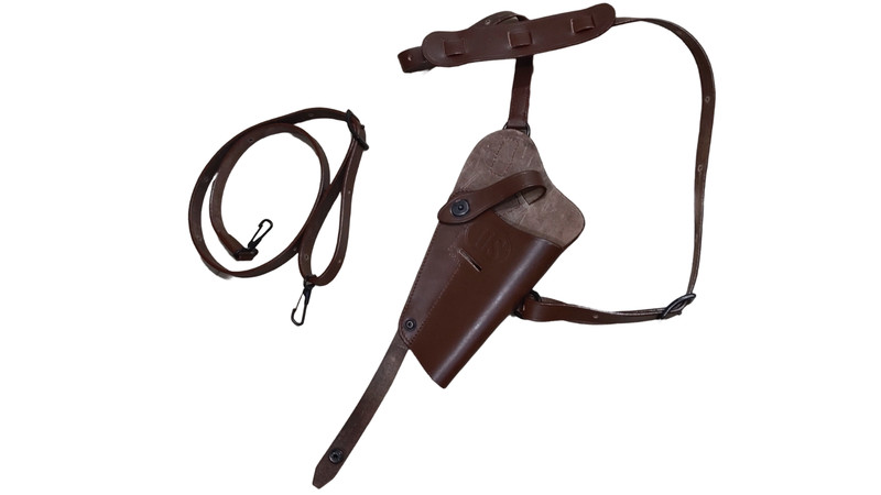 M7 M1911 Dark brown Leather Shoulder Holster Leather-RIGHT HAND gallery