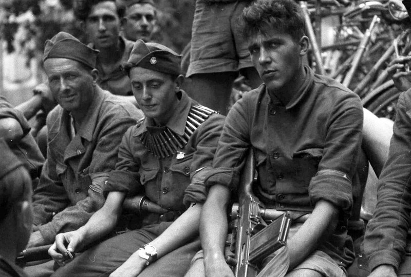 WW2 Photo WWII Free French Forces Ardeche France 1944 World War Two / 1616