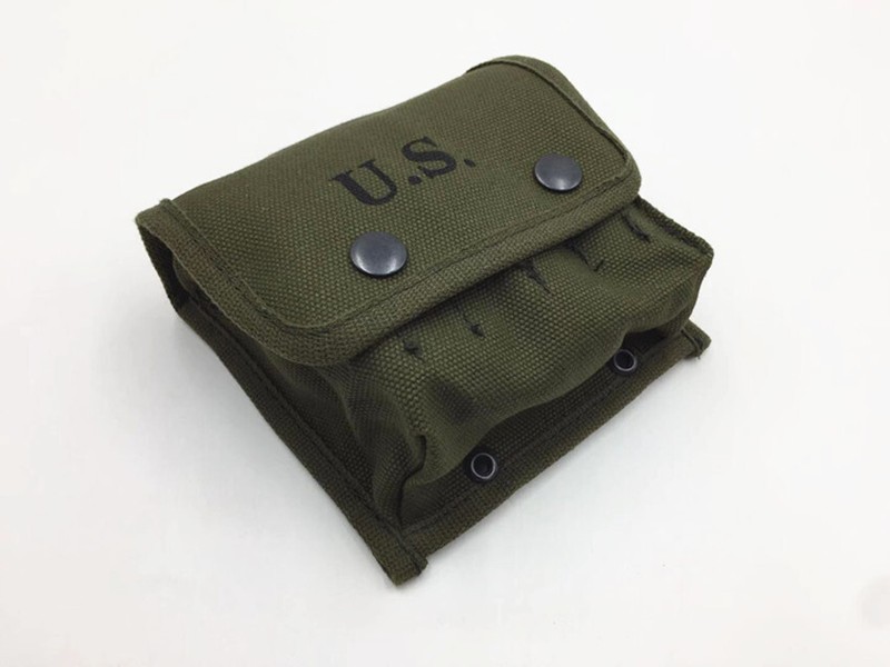 WW2 US MILITARY ARMY M2 M1945 GUNGLE FIELD FIRST AID KIT POUCH BAG WITH US gallery