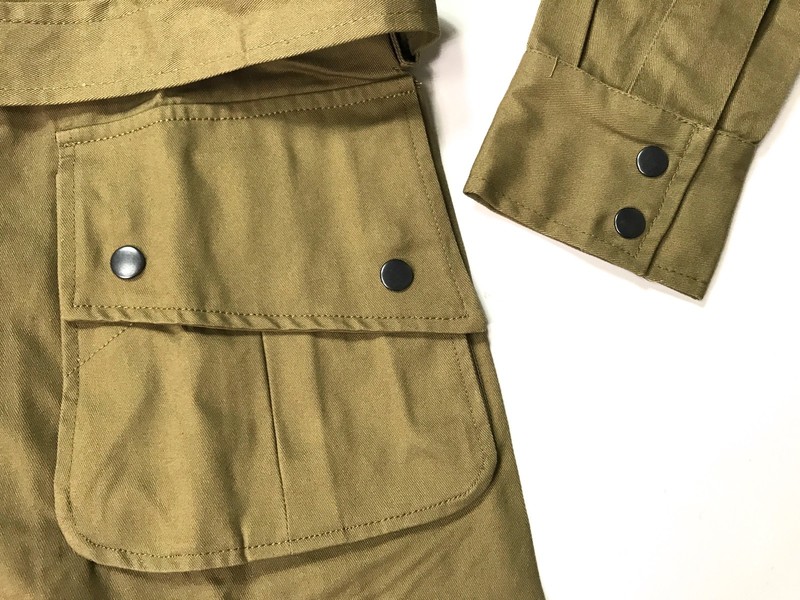 WWII US AIRBORNE PARATROOPER M1942 M42 UNREINFORCED JUMP JACKET-LARGE 44R gallery