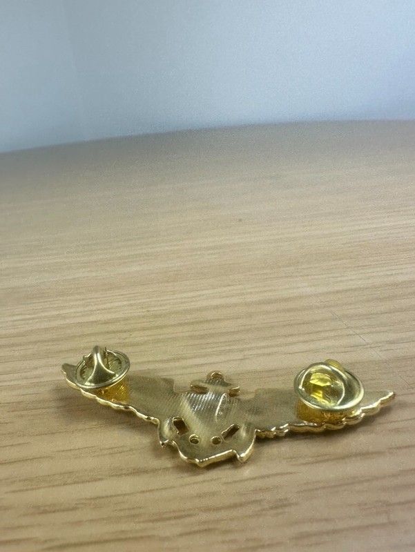 WW2 US NAVAL AVIATORS METAL WINGS PIN gallery