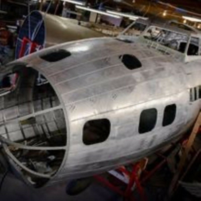 Boeing B-17E Flying Fortress "Desert Rat" Nose Art Panel, WWII Aviation NAP-0140 gallery
