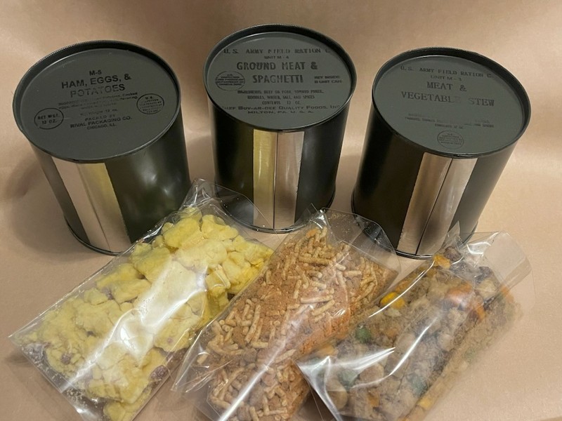 Late WWII OD C Ration SUPPER - Fully Edible, Reusable Historically Accurate gallery
