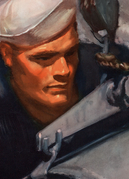 1940s Sub Spotted - Let ‘Em Have It! WWII Historic War Navy Poster - 18x24 gallery
