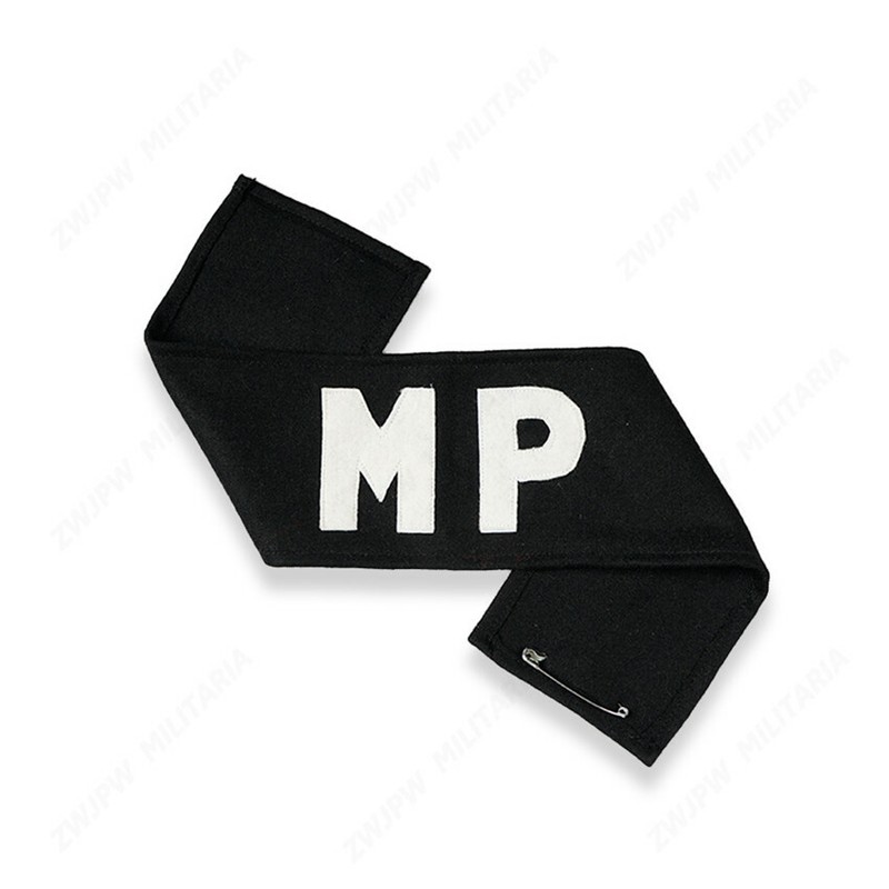 WW2 US ARMY MP WOOLEN ARMBAND BLACK REPLICA WW2 HIGH QUALITY gallery