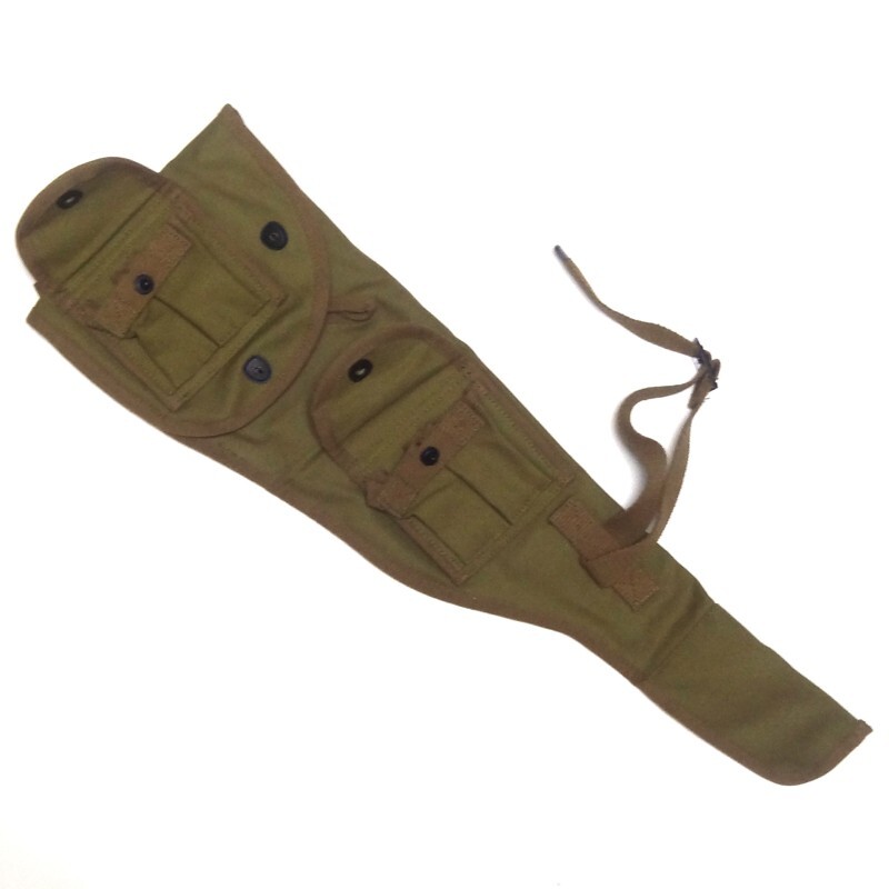 WWII US M1A1 Carbine Bag Folding M1 Canvas Cover M1 Ammo Pouch Bag For M1A1 gallery