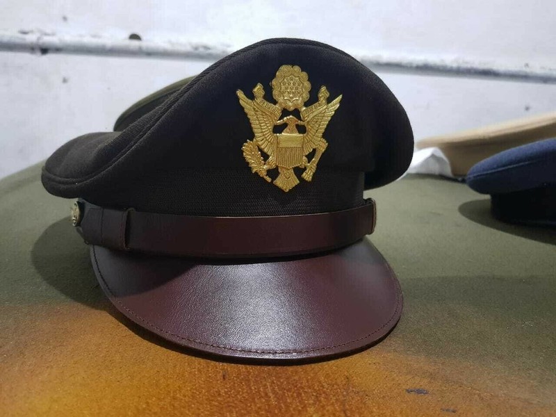 WW2 WWII USA Military Crusher Hat Caps Headwear's High Quality Reproduction New
