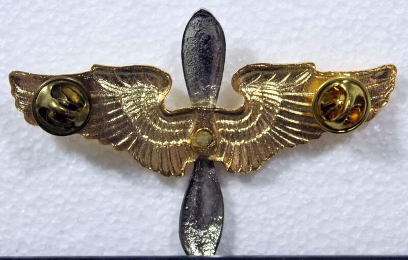 World War 2 II USAAF Army Air Force Cadet Hat Cap Device Insignia Reproduction 2 gallery