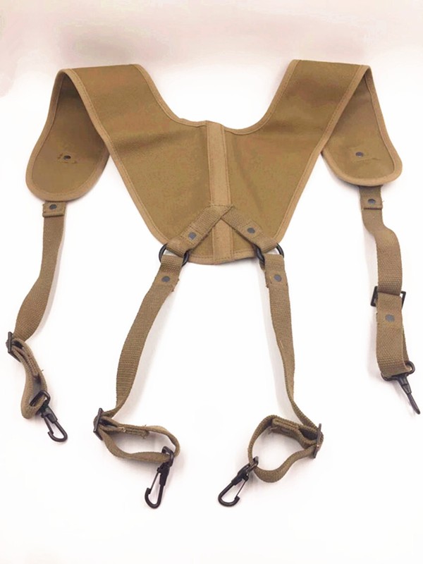 WWII US Hacksaw Ridge Army Medic Soldier Equipment Set-Bag-Belt-Strap gallery