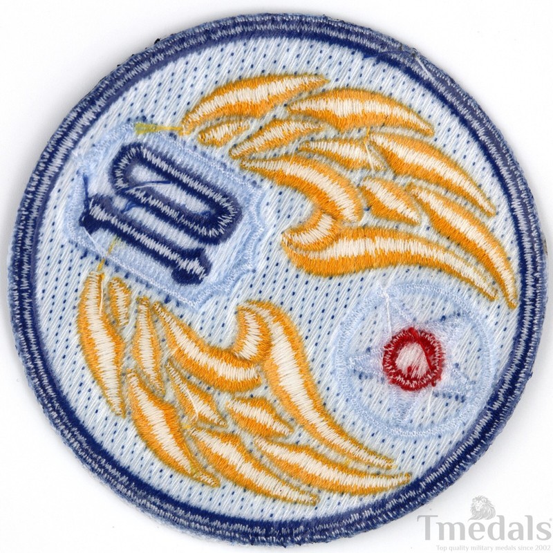 US Army Air Force 10th Division Patch CBI ww2 Brass Wire Embroidery China Burma! gallery