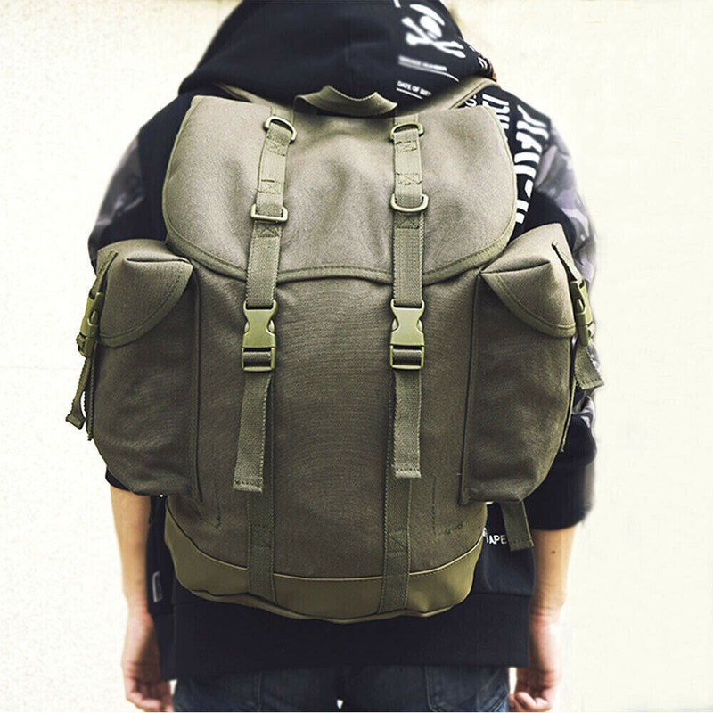 THE COLD WAR WEST GERMAN ARMY OLIVE GREEN COMBAT MOUNTAIN BACKPACK RUCKSACK 35L