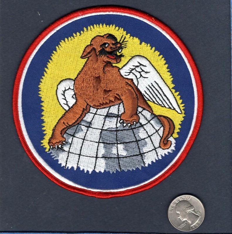 100th FS Red Tails TUSKEGEE AIRMAN Army Air Corps P-51 MUSTANG 5" Squadron Patch