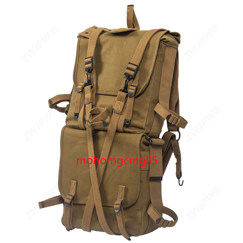 WW2 USMC US Marine Corps Bag M1941 Combination Backpack Strap Belt Set FILM Prop