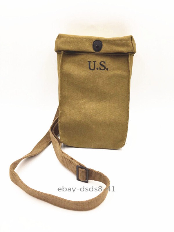 WWII WW2 US ARMY THOMPSON MAGAZINE BAG POUCH TOOL KIT OUTDOOR