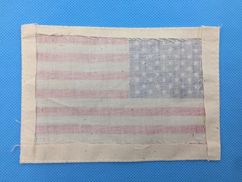 WWII WW2 US ARMY AIRBORNE/PARATROOPER 48 STAR AMERICAN FLAG ARM BAND gallery