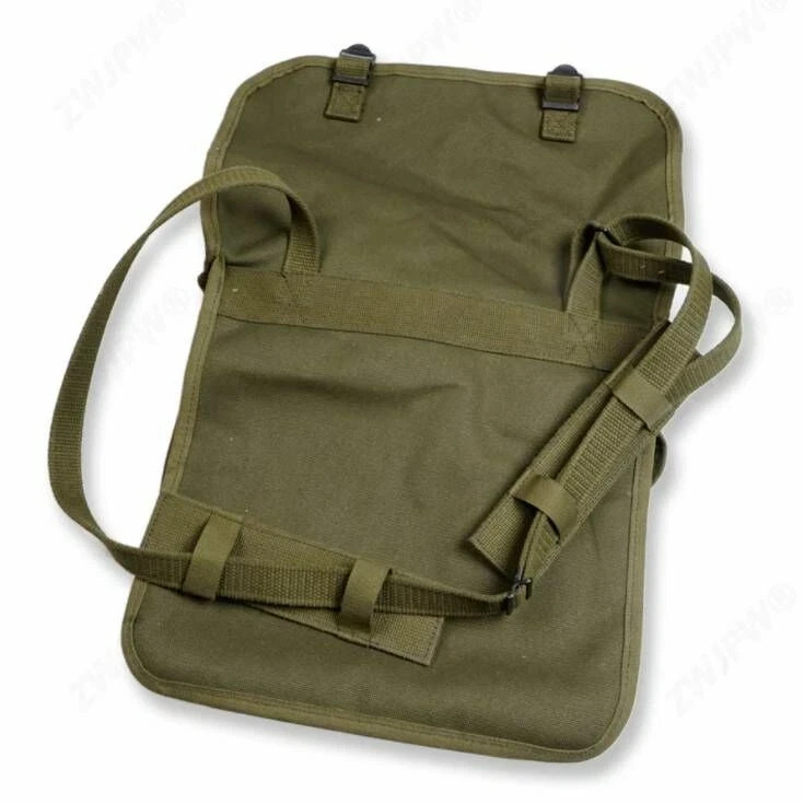 WWII USMC Field Pack Shoulder Bag Pouch Canvas Green gallery