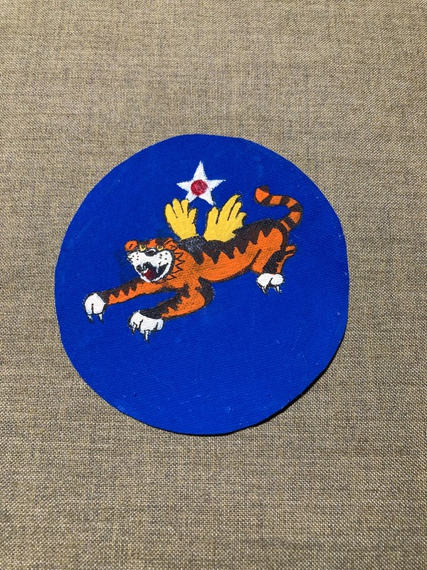 WWII USAAF US Army Air Force AVG Flying Tiger’s Patch CBI China 14h AAF