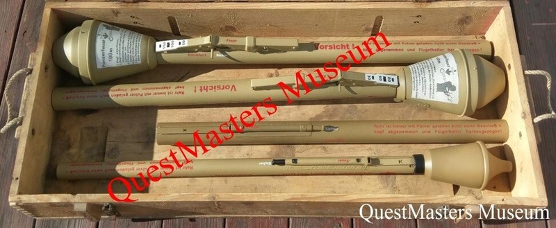 German WWII Panzerfaust 30 tube stencil set, Stencil 088b gallery