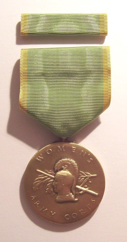 WW II Women’s Army Corps. Service Medal with RIBBON