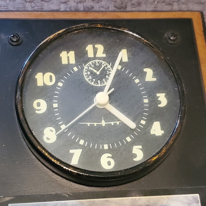 Custom Nose Art Panel With Clock Artwork 11x18” WWII P-51 Mustang gallery