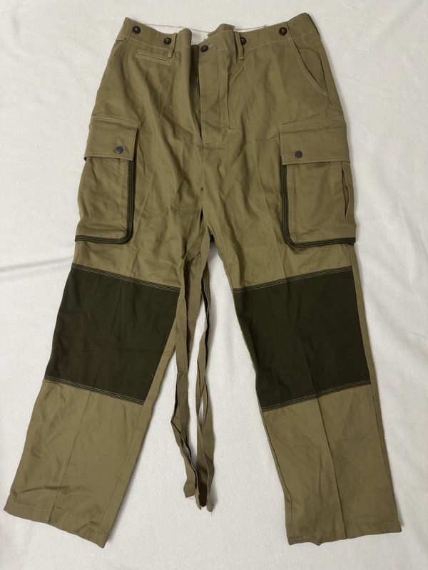 WWII US AIRBORNE PARATROOPER M42 REINFORCED JUMP TROUSERS- 40 x 34
