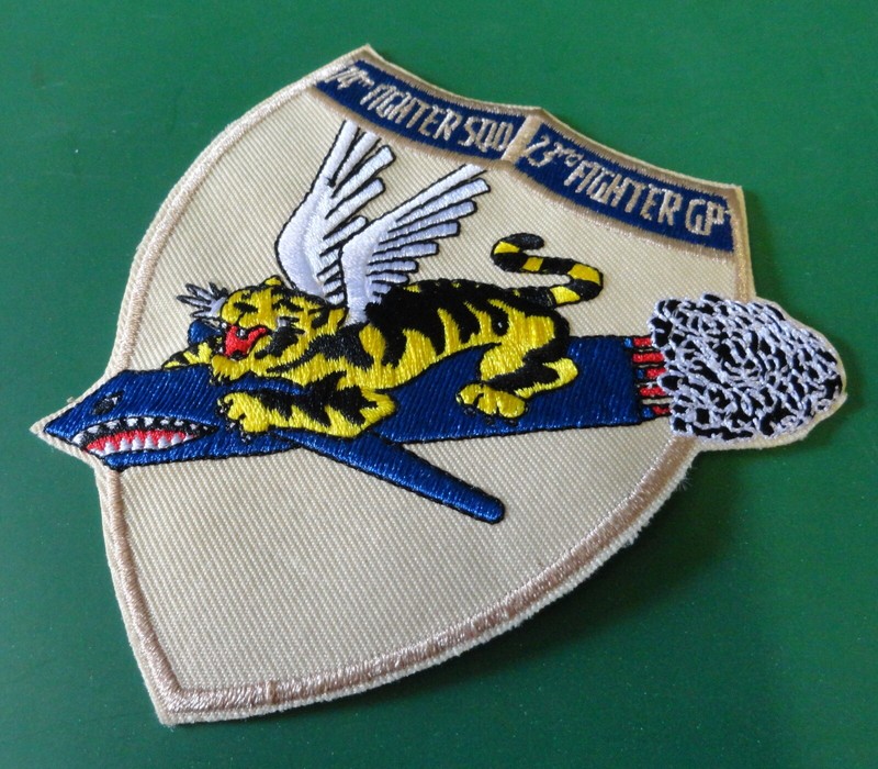 74TH FIGHTER SQUADRON/23RD FIGHTER GROUP BREAST PATCH gallery