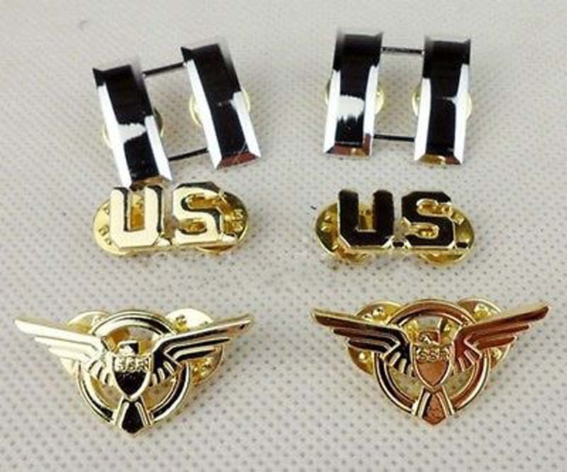 1set Strategic Scientific Reserve Lapel Ssr Pin Badge Captain America Collar Pin
