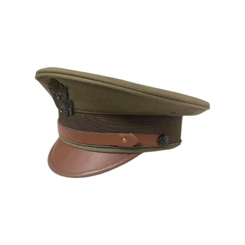M1912 US Army Officer Visor Cap Hat Reproduction All Size Available gallery