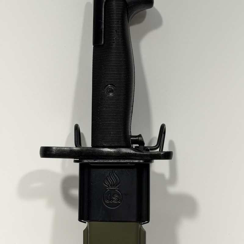 Reproduction WWII US MILITARY 16" BAYONET OL Onieda Limited W SCABBARD 1942 gallery