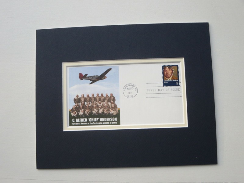 The Tuskegee Airmen – The “Red Tails” & First Day Cover of their own stamp