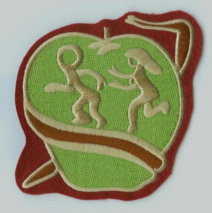 USAAF LEGENDARY WWII AVG FLYING TIGERS INSIGNIA: ADAM and EVE 1st PURSUIT SQN