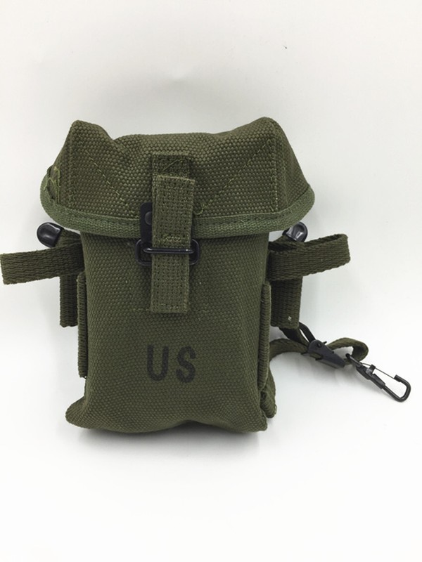 WWII WW2 US Vietnam War Army M1956 M14 Long Pack Bag Pouch Tool Kit Outdoor gallery