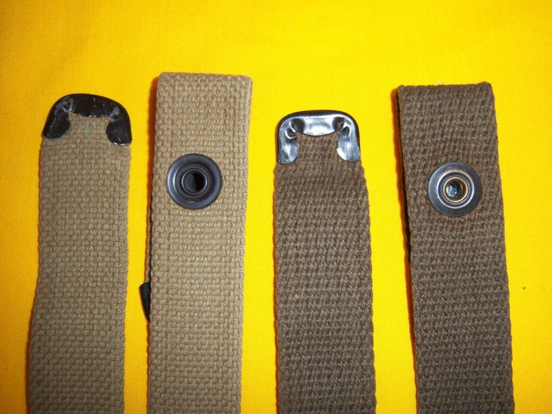 1943-45 STYLE US / USMC M1 CARBINE TAN KHAKI & OD GREEN RIFLE SLINGS REPLICA NOS gallery