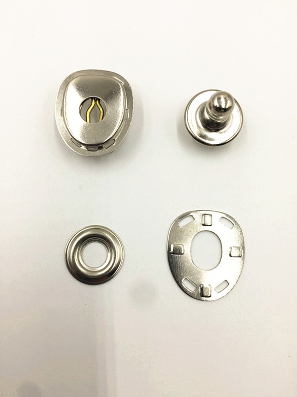 US lift the dot lift a dot fastener silver 1 Complete set Lot of 4pcs