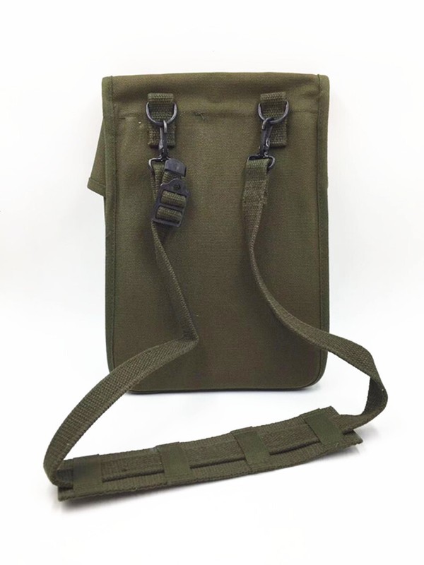 US Map Case Shoulder Bag Canvas Olive Green WW2 Reproduction gallery