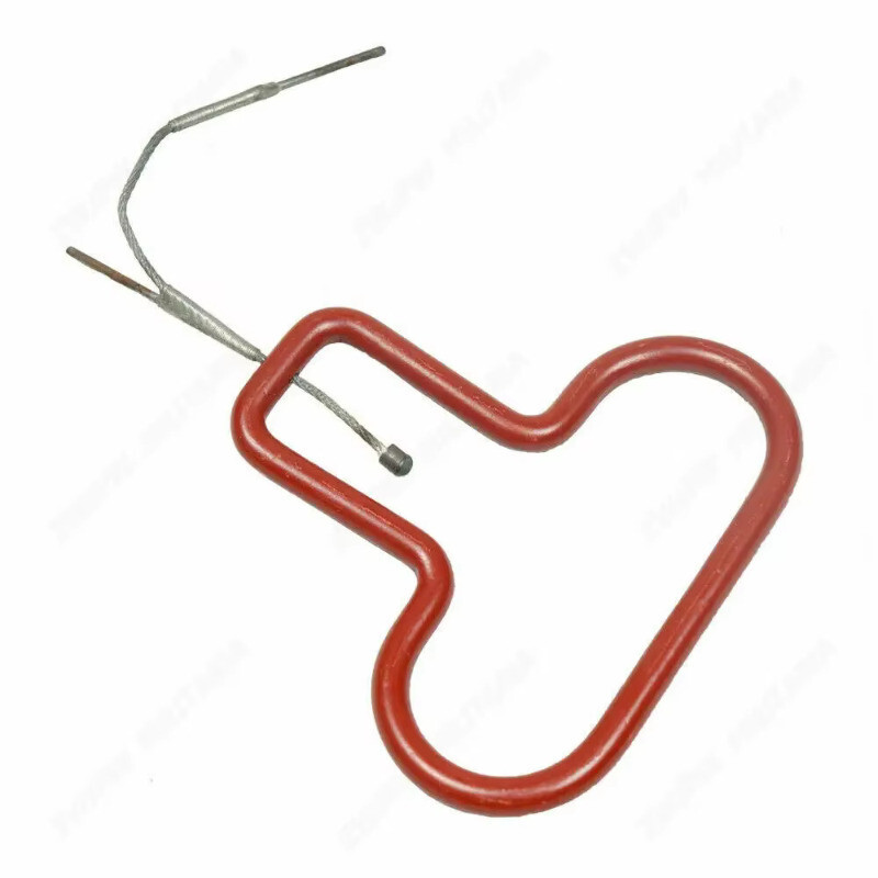 WW2 Us Paratrooper T-5 Parachute Front Pack Red Metal D-Ring Pull & Rip Cord gallery