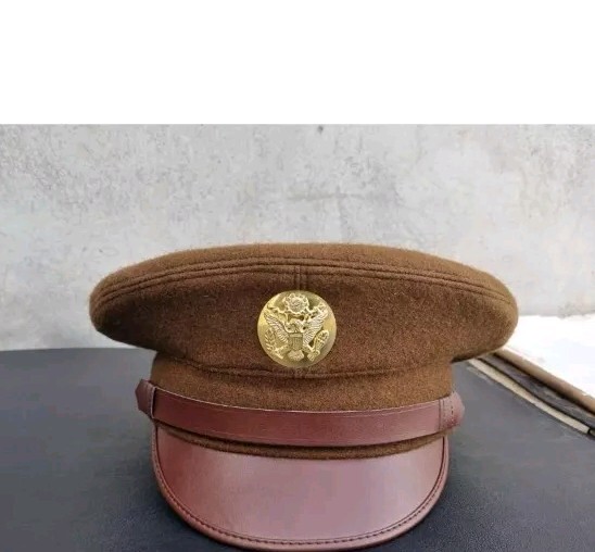 WW2 Replica US Army Military Enlisted Men’s Visor Cap Hat WWII.In All Sizes gallery