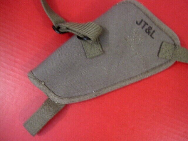 WWII US Army M3 Style OD Canvas Shoulder Holster for Colt M1911 45acp - Repro gallery