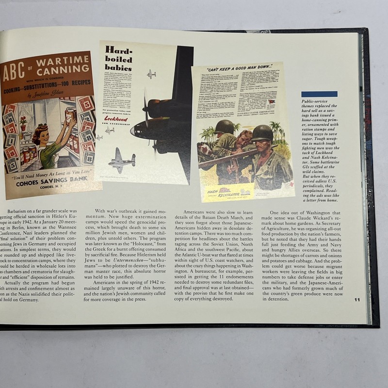 USPS World War II Remembered 1942 Into The Battle Book & Mint Stamp Set WW2 gallery