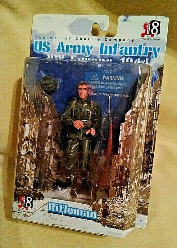 MEN OF CHARLIE COMPANY DRAGON MODELS PREACHER RIFLEMAN 2003 NEW 80046 ARMY 1944.